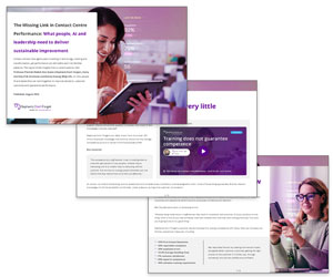 eBook: The Missing Link in Contact Centre Performance