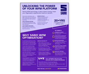 Sabio WFM Optimisation Flyer