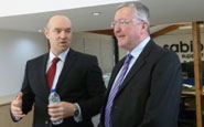 Colin Milligan (Left) and Fergus Ewing