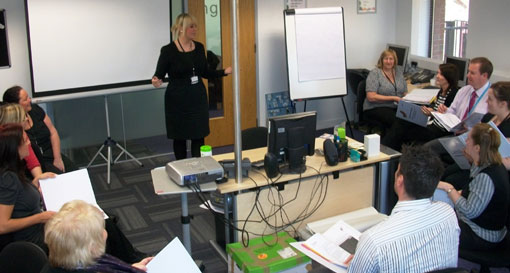 Sunderland-NVQ-class-510 A NVQ class taking place