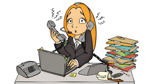 Image result for too many phone calls cartoon