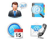 contact centre icons