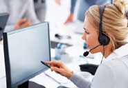 helpful agent on a call