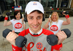 EDF staff limbering up