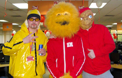 WFAC staff dress up for Sport Relief