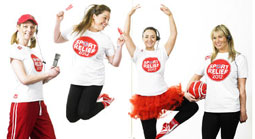 Spark Response staff dressed up for Sport Relief