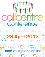 Call Centre Helper - CCconferenceButton 2013