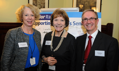 Journeycall Directors with Baroness Bakewell at the House of Commons reception