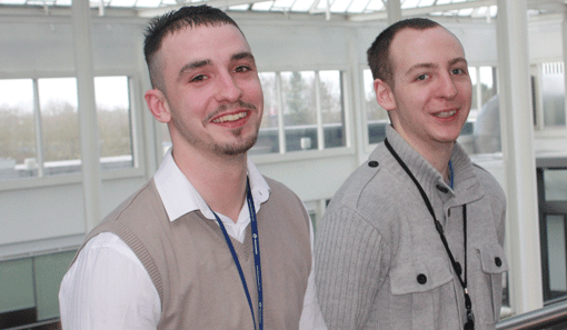 Lee Herbert and Brandon Read