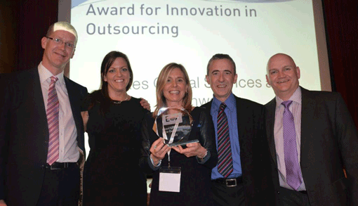 Award for Innovation in Outsourcing - Sykes Global Services and Genworth