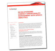 Genesys-Speech-Analytics