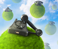 green-telephone