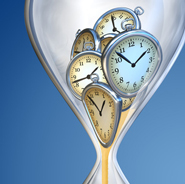 clocks-through-hour-glass