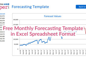 How To Create A Forecast Chart In Excel