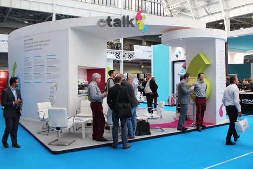 Meetings underway at the ctalk stand