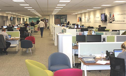 Take a look inside Vax’s Droitwich contact centre