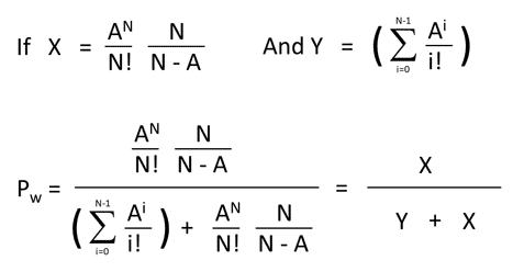 Simplify the Erlang C Formula