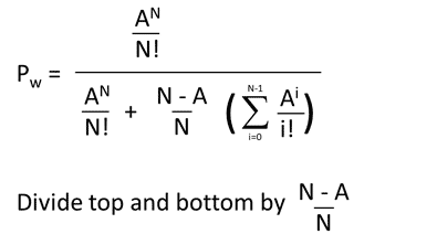 Erlang C Formula