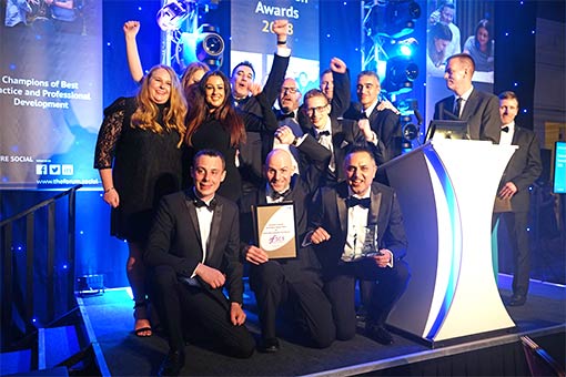 Financial Services Compensation Scheme won The Innovation Award for Achieving Customer Excellence