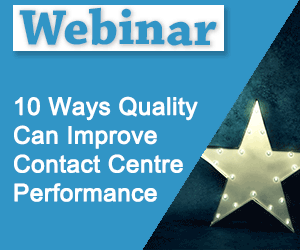 NICE in contact webinar: 10 ways quality can improve contact centre performance