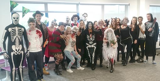 Vax's contact centre love to celebrate Halloween!