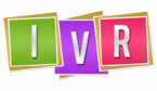 letters spelling IVR