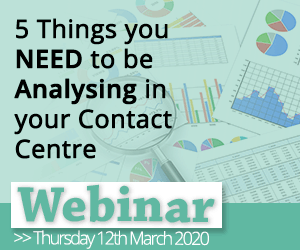 Call Centre Helper webinar on 5 things you need to be analysing in your contact centre