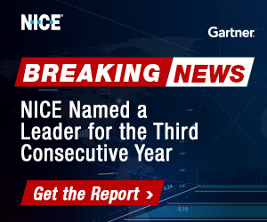 NICE named a leader for the third consecutive year