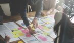 Business People Planning Strategy Around a Desk