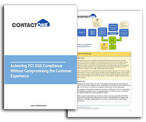 ContactOne PCI DSS Compliance WhitePaper
