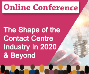 Online conference slides on the shape of the contact centre industry in 202 and beyond