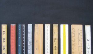 Rulers both metric and inches