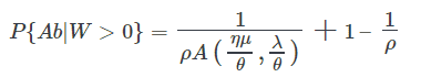 Erlang A Formula