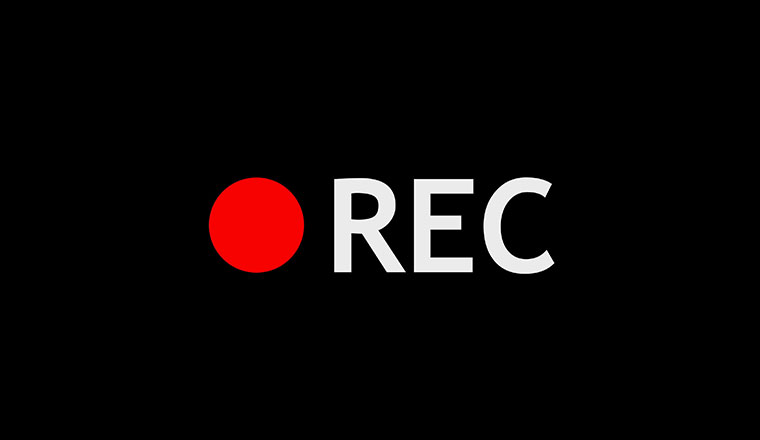 Record symbol. Digital illustration 3d rendering