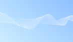 A picture of a wave made up of dots