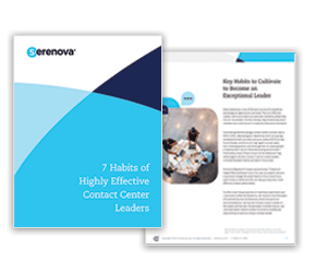 serenova whitepaper on 7 habits of highly effective contact centre leaders