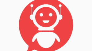 Chat Bot in a speech bubble