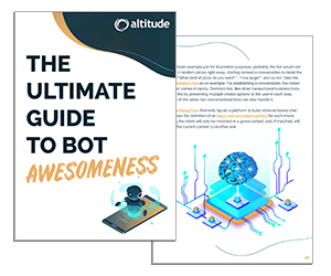 Altitude whitepaper on the ultimate guide to bot awesomeness