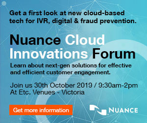 Nuance cloud innovations forum advert