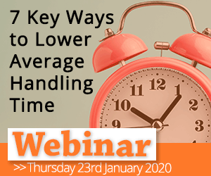 genesys average handling time webinar advert