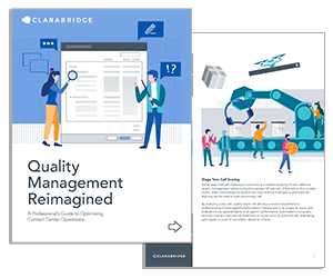 Quality Management re-imagined clarabridge whitepaper