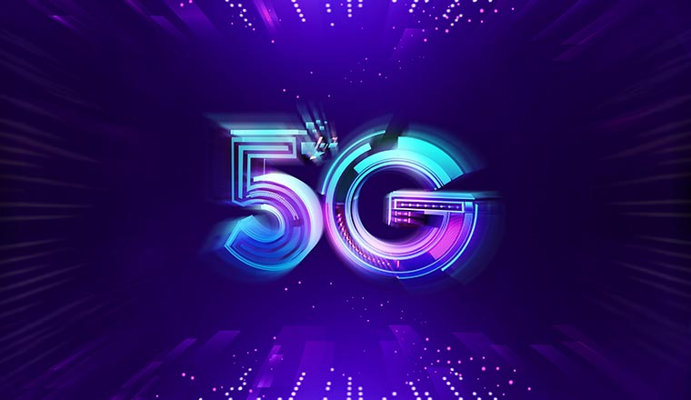 A picture containing the letter 5G