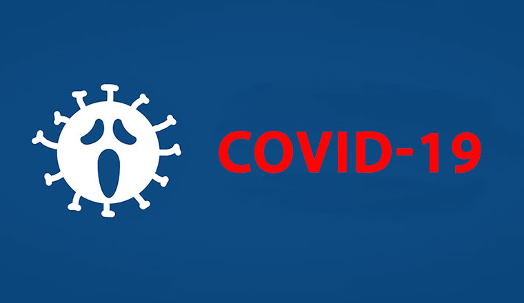 A picture of a COVID-19 sign