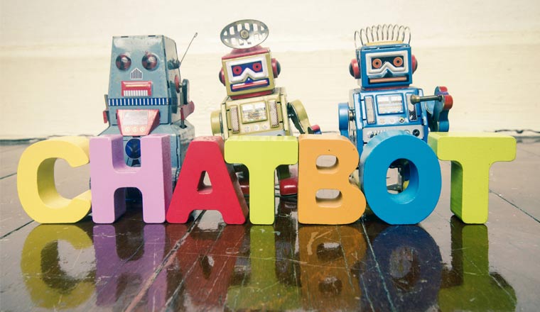 A picture of a group of chatbots