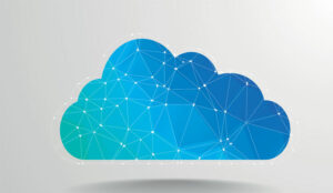 A picture of a digital cloud