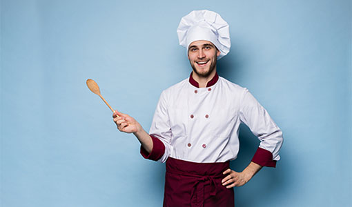 A photo of a chef
