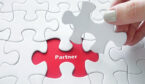 A picture of the word Partner on jigsaw puzzle