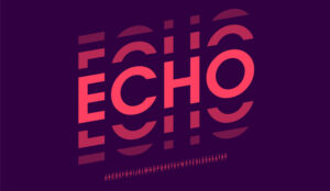 A picture of the word Echo