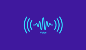 A picture of a voice wave