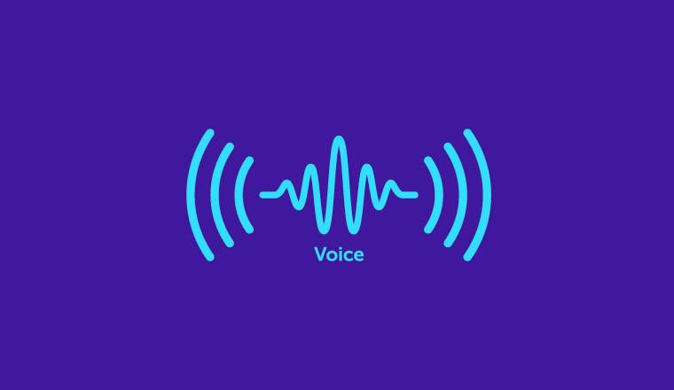 A picture of a voice wave